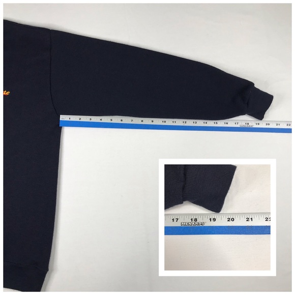 Vtg Collegiate Pacific Unisex Iowa State V-Neck Sweater Sz XL - Picture 11 of 12